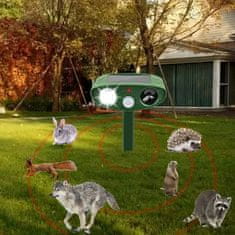 HOME & MARKER® Ultrazvučni odganjalec živali, elektronski tjeralec mačaka, ptica i glodavaca | SONICFIELD