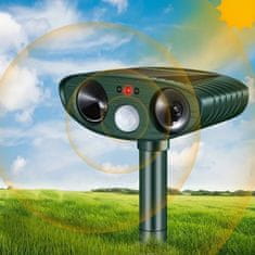 HOME & MARKER® Ultrazvučni odganjalec živali, elektronski tjeralec mačaka, ptica i glodavaca | SONICFIELD