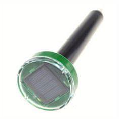 HOME & MARKER® Ultrazvučni odganjalac štetnika na solarnu energiju, vodootporan za vrt, zaštita od krtica, voluharica i zmija | SOLGUARD