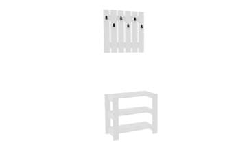 Woody Fashion Stalak za hodnik, Friends - White