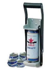 Gadget Master Zidna preša za limenke i plastične boce s otvaračem