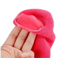 SOLFIT® Nogavice za njegu stopala, silikonske za suha i ispucala stopala (roza, 1 par) | PEDISOCKS