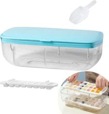 HOME & MARKER® Silikonska posuda za ledene kocke, kalup za led 28 x 13 x 9,5 cm za zamrzivač | ICEMATE