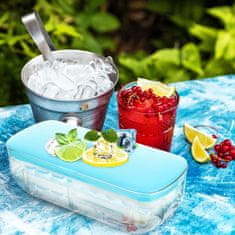 HOME & MARKER® Silikonska posuda za ledene kocke, kalup za led 28 x 13 x 9,5 cm za zamrzivač | ICEMATE