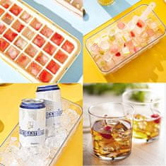 HOME & MARKER® Silikonska posuda za ledene kocke, kalup za led 28 x 13 x 9,5 cm za zamrzivač | ICEMATE