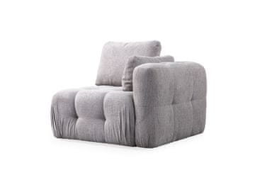 Atelier Del Sofa Sofa Fotelja Amaris 1R - svijetlo siva