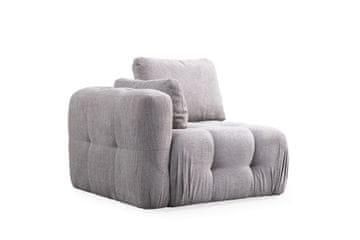 Atelier Del Sofa Fotelja Amaris L1 - svijetlo siva