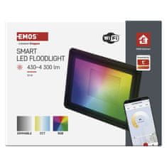 EMOS ZSW101 GoSmart LED reflektor 50 W, 4300 lm, RGB+CCT, IP65