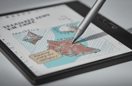 Občutek pisanja po papirju