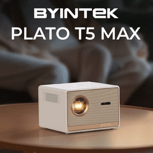 BYINTEK PLATO T5 MAX – prenosni pametni projektor