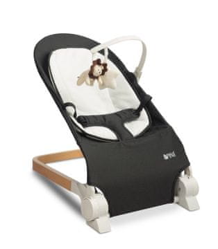 Caretero ljuljačka za bebe - Crna