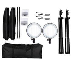 Symfony Softbox set s LCD - 2x LED softbox 50×70 cm