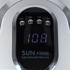 LIVEFY Sun X10 UV LED lampa za nokte 280W, siva