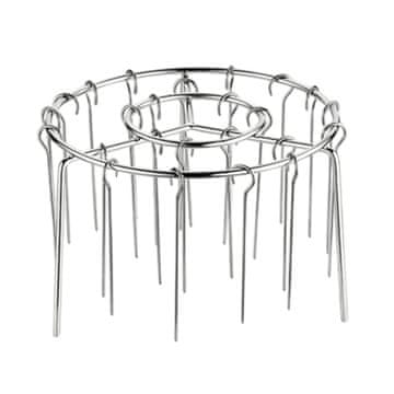 HOME & MARKER® Set za roštiljanje u fritezi na vrući zrak, neljepljivi premaz, 24 ražnjića, kompatibilno 3–8 L | AIRROAST