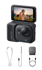 Insta360 GO Ultra Standard Bundle, akcijska kamera, Midnight Black (5000006359)
