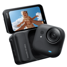 Insta360 GO Ultra Standard Bundle, akcijska kamera, Midnight Black (5000006359)