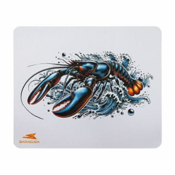 Baracuda podloga za miš bijela - motiv jastog BGMP-061 LOBSTER