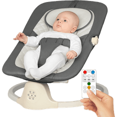 Tavalax AI pametna dječja električna ljuljačka – tiho ljuljanje, daljinsko upravljanje i Bluetooth glazba