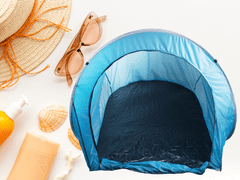 Verk Sklopivi šator s patentnim zatvaračem 190x120x70 cm - Plavi