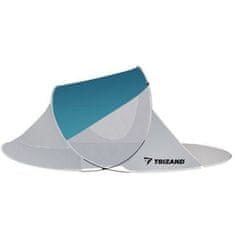 Trizand Sklopivi šator na izvlačenje 220x120x90cm - tirkizno/sivo