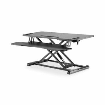 Digitus radna stanica-ručno podizanje do 46cm visine crna DA-90380-1