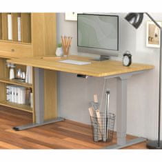 Digitus radna stanica-el.podizanje do 127cm visine srebrna DA-90435
