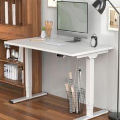 Digitus radna stanica-el.podizanje do 127cm visine bijela DA-90433
