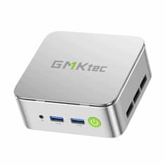 GMKtec računalo mini PC G10 AMD Ryzen5 16GB RAM 512GB SSD NucBox srebrno
