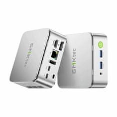 GMKtec računalo mini PC G10 AMD Ryzen5 16GB RAM 512GB SSD NucBox srebrno
