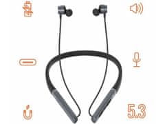 Manta MNH02 OLYMPIC II bežične slušalice, Bluetooth 5.3, crno-sive