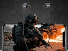 Manta MNH02 OLYMPIC II bežične slušalice, Bluetooth 5.3, crno-sive