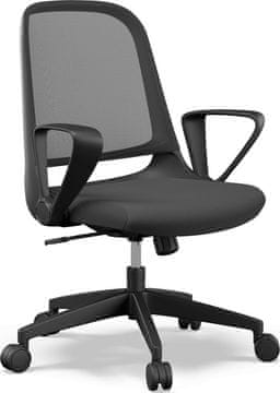 SENSE7 uredska stolica SOPTY crna