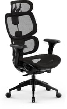 SENSE7 uredska stolica NOBU crna