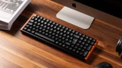 Keychron K4 HE bežična mehanička tipkovnica, aluminij, Gateron nebula magnetski prekidači, RGB, crna (K4H-F1-UK)