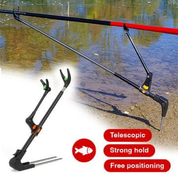 Cool Mango teleskopski držač za ribički štap za stabilno učvršćivanje, nehrđajući čelik, 1,7 m - Fishrod