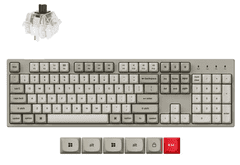 Keychron C2 Pro žičana mehanička tipkovnica, Super Brown prekidači, RGB (C2PX-M3-UK)