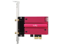 Cudy WE9300S mrežni adapter, PCI-E, bežični, BE9300 Tri-Band Wi-Fi 7, Bluetooth 5.4, Intel BE200