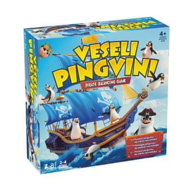 Veseli pingvini igra ravnotežja