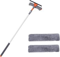 HOME & MARKER® Prskalica za pranje prozora - profesionalni set za besprijekorno čista stakla WINDCLEAN + čistač prozora WINDCLOTH | WINDCLEANCLOTH