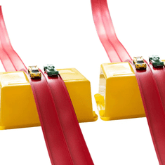 JOJOY® Staza za autiće, Dječja utrkivačka staza za autiće, Automobilska staza 4 m (1+1 Gratis) | TURBORACE