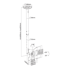 S-box NOSAČ ZA STROP CPLB-28S