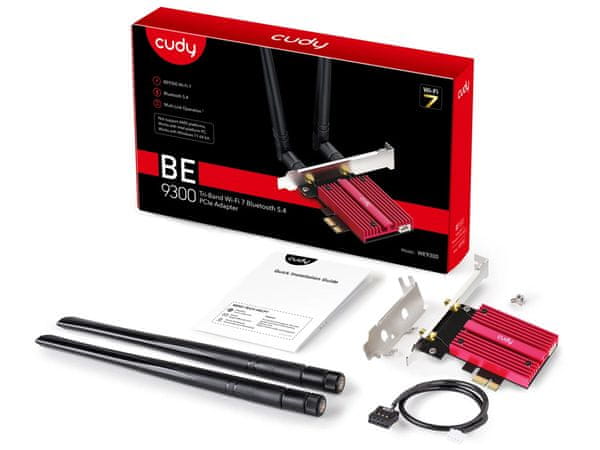 Cudy WE9300 Wi-Fi 7 PCI-E Adapter