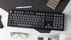 Keychron K10 Max bežična mehanička tipkovnica, crveni prekidači, RGB, crna (K10M-H1-UK)