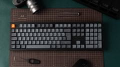 Keychron K10 Max bežična mehanička tipkovnica, crveni prekidači, RGB, crna (K10M-H1-UK)