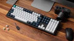 Keychron Q6 Max bežična mehanička tipkovnica, Gateron Jupiter smeđi prekidači, RGB, crna (Q6M-M3-UK)
