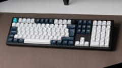Keychron Q6 Max bežična mehanička tipkovnica, Gateron Jupiter smeđi prekidači, RGB, crna (Q6M-M3-UK)