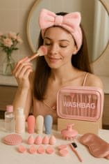 Bodybite Poklon kutija za žene, 33-dijelni beauty set s putnim dodacima, maskom i četkama za šminku | WOMGIFTHAIR