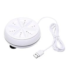 HOME & MARKER® Prijenosna mini USB perilica rublja, kompaktna putna perilica za odjeću i donje rublje | TURBOWASH