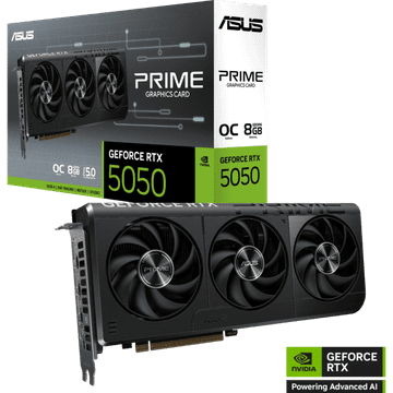 ASUS Grafička kartica Prime GeForce RTX 5050 OC, 8GB GDDR6, PCI-E 5.0