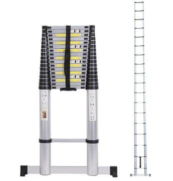 MXM Teleskopske ljestve – 7 m, aluminijske